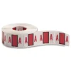Smead 1 in. x 1.25 in. A Color-Coded End Tab Filing Labels - White (1-Roll)