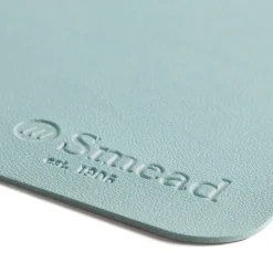 Smead 31.5 in. x 15.7 in. Vegan Leather Desk Pads - Light Blue