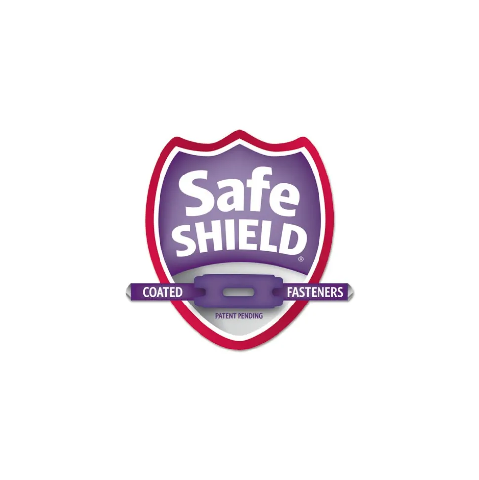 Smead 6 SafeSHIELD Fasteners 2 Dividers Legal Size 6-Section Pressboard Top Tab Pocket Classification Folders - Green (10/Box)