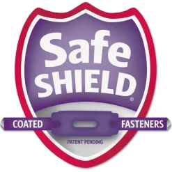 Smead 8 SafeSHIELD Fasteners 3 Dividers Letter Size 8-Section Pressboard Top Tab Classification Folders - Green (10/Box)