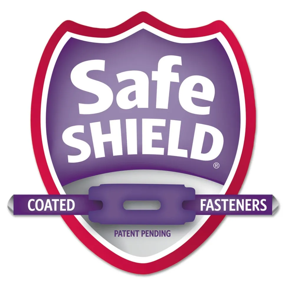 Smead 8 SafeSHIELD Fasteners 3 Dividers Letter Size Eight-Section Pressboard Top Tab Classification Folders - Bright Red (10/Box)