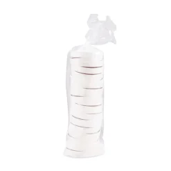 SOLO 3.9 in. Diameter x 0.9 in. h Vented Paper Lids for Food Containers, For 16 oz Containers - White (25/Bag, 20 Bags/Carton)