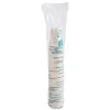 SOLO 8 oz Paper Specimen Cups - Blue/White (50/Sleeve, 20 Sleeves/Carton)