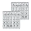 SOLO LG8R-0090 Bare Eco-Forward ProPlanet Seal RPET Plastic Deli Container Recessed Lids Fits 8 oz. Volume Capacity - Clear (50/Pack, 10 Packs/Carton)
