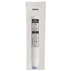 SOLO Recycled Content PCF Paper Hot Cups ProPlanet Seal 10 oz White/Blue (1000/Carton)