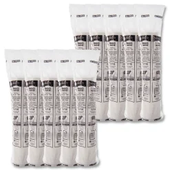 SOLO Traveler Cappuccino Style Dome Lid for 10 oz. to 24 oz. Cups - White (100/Pack, 10 Packs/Carton)