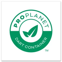 SOLO Bare Eco-Forward 9 in. dia ProPlanet Seal Clay-Coated Paper Dinnerware Plate - White (500/Carton)