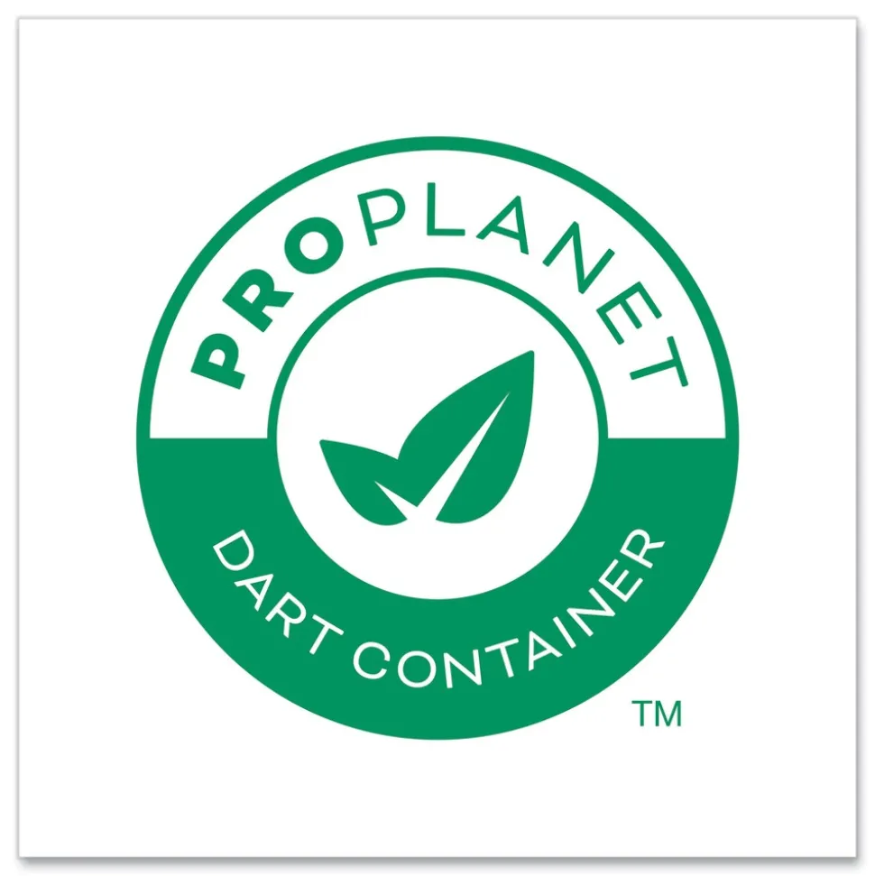 SOLO Bare Eco-Forward 9 in. dia ProPlanet Seal Clay-Coated Paper Dinnerware Plate - White (500/Carton)