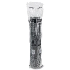 SOLO Traveler Cappuccino Style Dome Lid Fits 10 oz. to 24 oz. Cups - Black (1000/Carton)