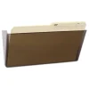 Storex 16 in. x 4 in. x 7 in. Legal Size Wall File - Smoke