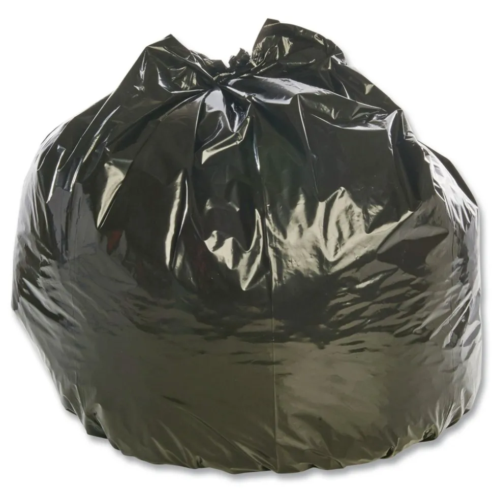 Stout by Envision 40 in. x 45 in. 45-Gallon 2 mil. Insect-Repellent Trash Bags - Black (65/Box)