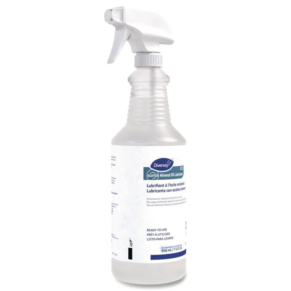 Suma Suma 32 oz. Plastic Spray Bottle Mineral Oil Lubricant (6/Carton)