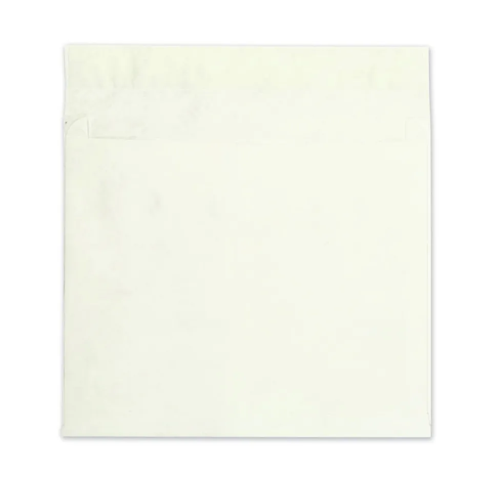 Survivor Tyvek 12 x 16 18 lb. Heavyweight Square Flap Open End Expansion Mailers - White (100/Carton)