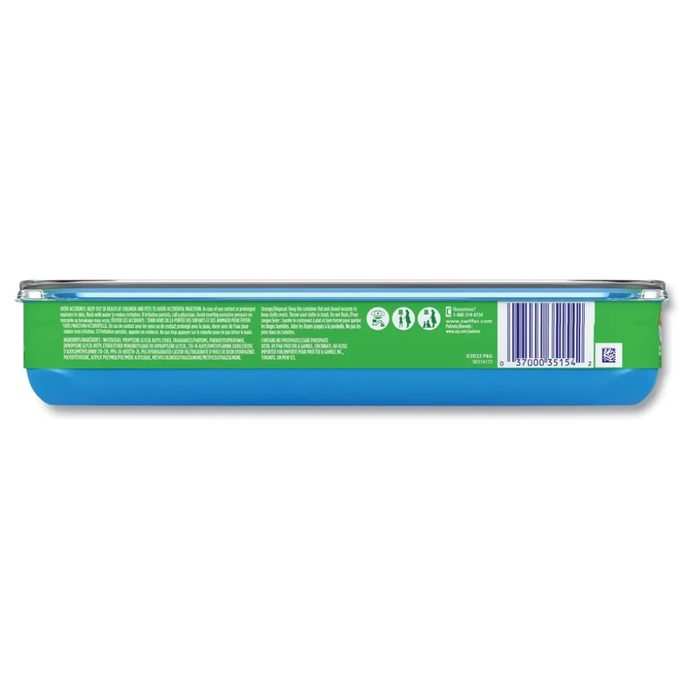 Swiffer 8 x 10 Wet Refill Cloths - Fresh Scent/White (6/Carton)