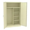 Tennsco 48 in. x 24 in. x 78 in. Jumbo Combination Steel Storage Cabinet - Putty