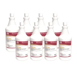Theochem Laboratories PTC-85 32 oz. Bottle Pleasant Scent Porcelain and Tile Cleaner (12/Carton)