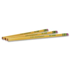 Ticonderoga B (No. 1) Pencils - Black Lead/Yellow Barrel (1-Dozen)