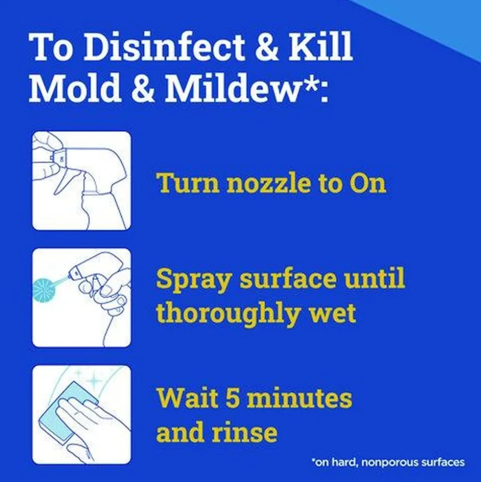 Tilex 128 oz. Disinfects Instant Mold and Mildew Remover Refill (4/Carton)
