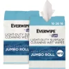 Tork 8 in. x 6 in. 1-Ply Light-Duty Surface Cleaning Wet Wipe - Unscented, White (2 Rolls/Carton)