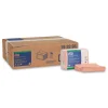 Tork 11.75 in. x 14.75 in. 1-Ply Small Pack Foodservice Cloth - Unscented/Red/Red Stripe (4/Carton)