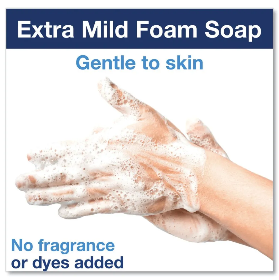 Tork 401811 1L Refill Unscented Extra Mild Foam Soap (6/Carton)