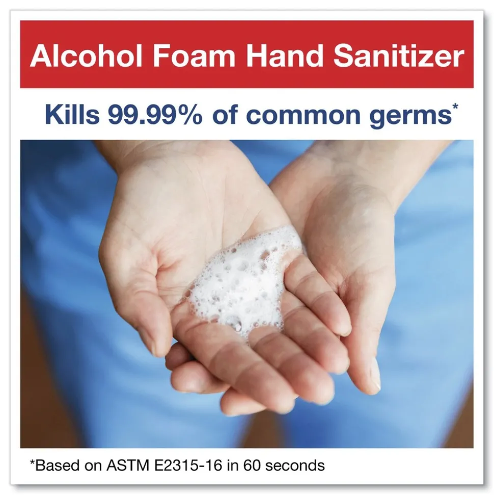 Tork 18 oz. Pump Bottle Unscented Alcohol Foam Hand Sanitizer (6/Carton)