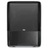 Tork 552538 PeakServe Continuous 14.44 x 3.97 x 19.3 Hand Towel Dispenser - Black