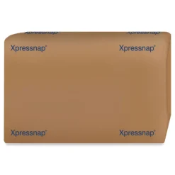 Tork 2-Ply Bag-Pack 13 in. x 8.5 in. Xpressnap Interfold Dispenser Napkins - Natural (6000/Carton)