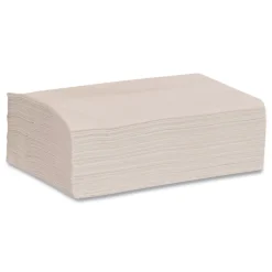 Tork 100990 2-Ply 6.5 in. x 8.5 in. Xpressnap Interfold Dispenser Napkins - White (12/Carton)