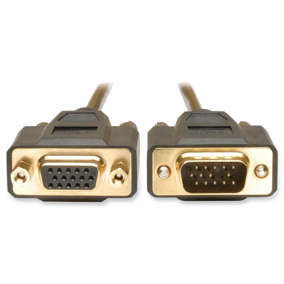 Tripp Lite 10 ft. VGA Monitor Extension Cable - Black