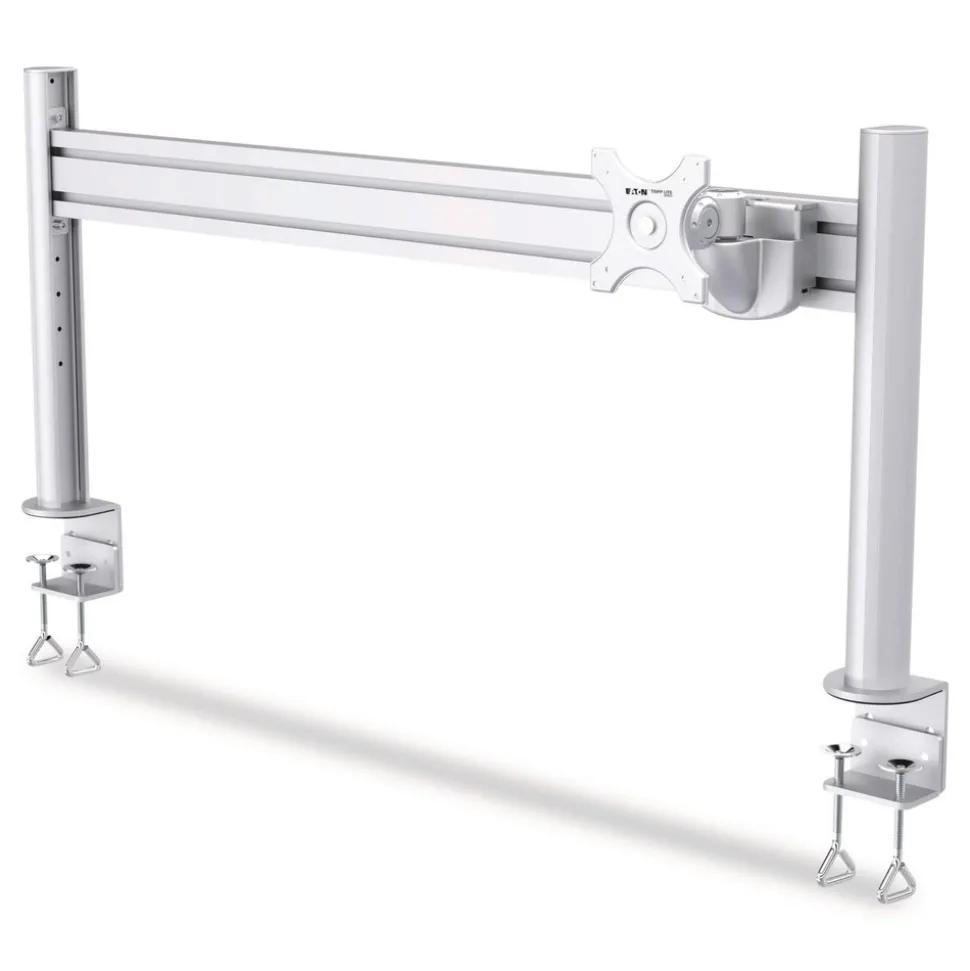 Tripp Lite Monitor Mount for Slat Wall System for 32-in TVs 4.9w x 5.1d x 7.5h Silver Supports 22 lb