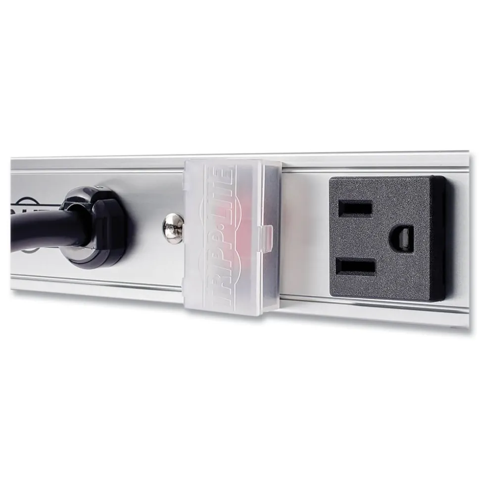 Tripp Lite 12-Outlet Vertical Power Strip with 15 ft. Cord - Silver