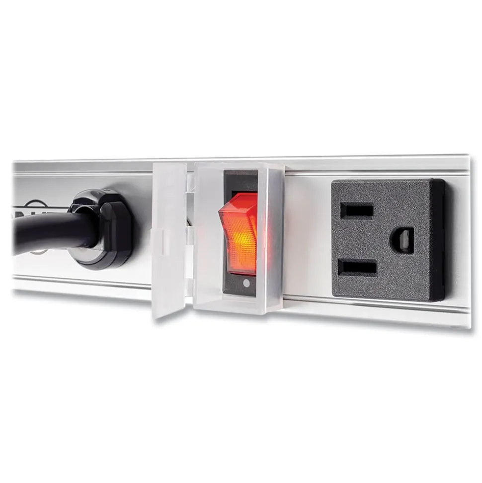 Tripp Lite 12-Outlet Vertical Power Strip with 15 ft. Cord - Silver