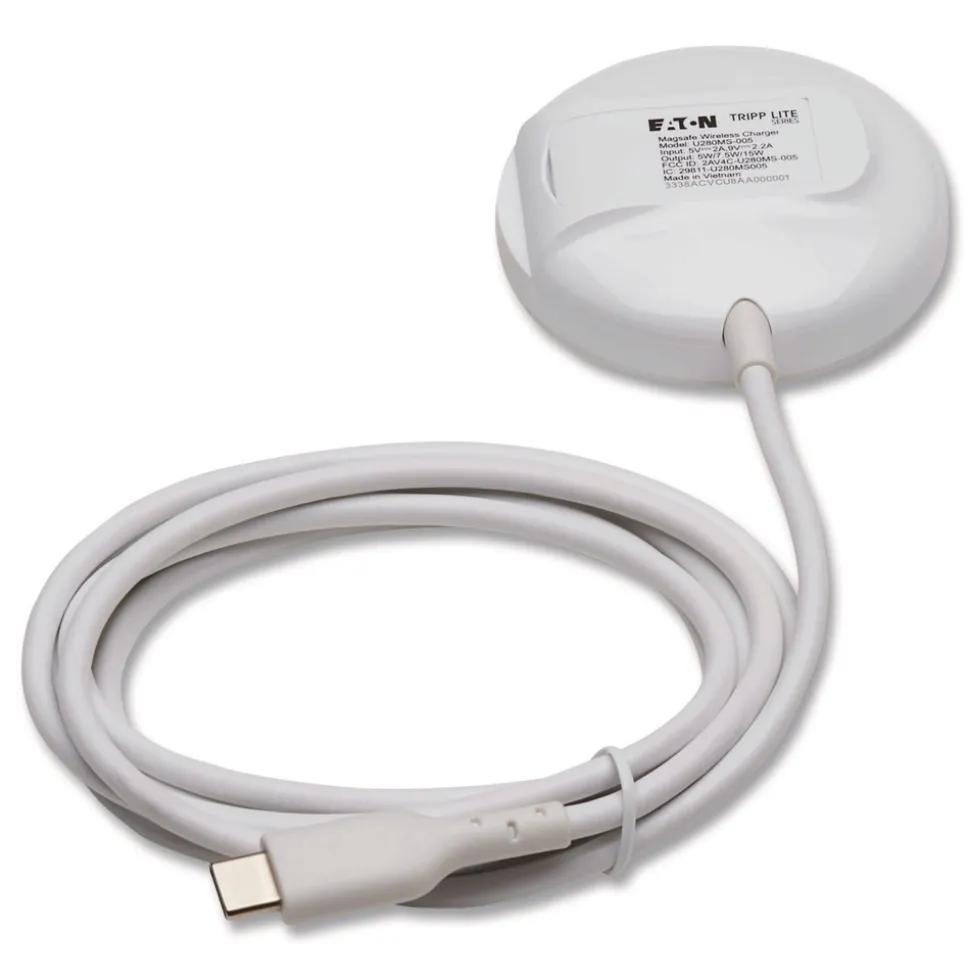 Tripp Lite 15W Wireless Charging Pad USB C White