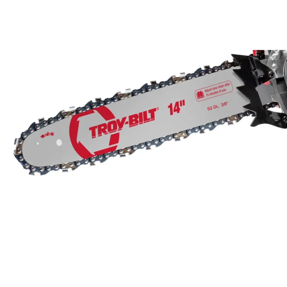 Troy-Bilt TB4214 42cc Low Kickback 14 in. Gas Chainsaw