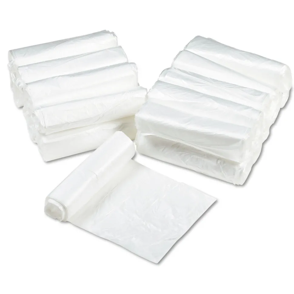 Ultra Plus 33 in. x 40 in. 33-Gallon 11 mic. Can Liners - Natural (500/Carton)
