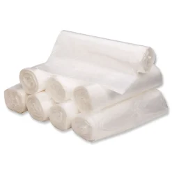 Ultra Plus 24 in. x 33 in. 16-Gallon 8 mic. Can Liners - Natural (1000/Carton)