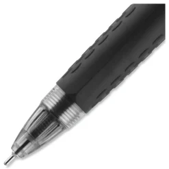 uni-ball Signo 207 Medium 0.7 millimeter Retractable Needle Point Gel Pen - Blue Ink/Clear/Black/Blue Barrel (1-Dozen)