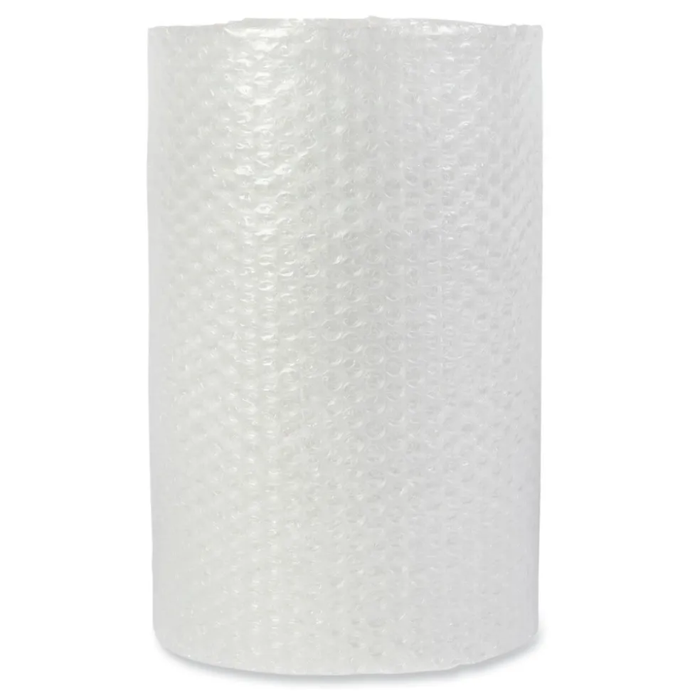 Universal 12 in. x 30 ft. 0.5 in. Thick Bubble Packaging Perforated Every 12 in. - Clear (6/Carton)