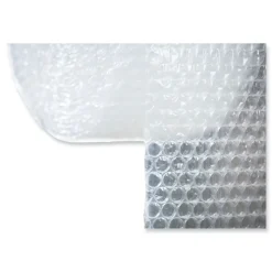 Universal 12 in. x 30 ft. 0.5 in. Thick Bubble Packaging Perforated Every 12 in. - Clear (6/Carton)