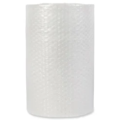 Universal 24 in. x 50 ft. 0.19 in. Thick Bubble Packaging Perforated Every 24 in. - Clear (8/Carton)