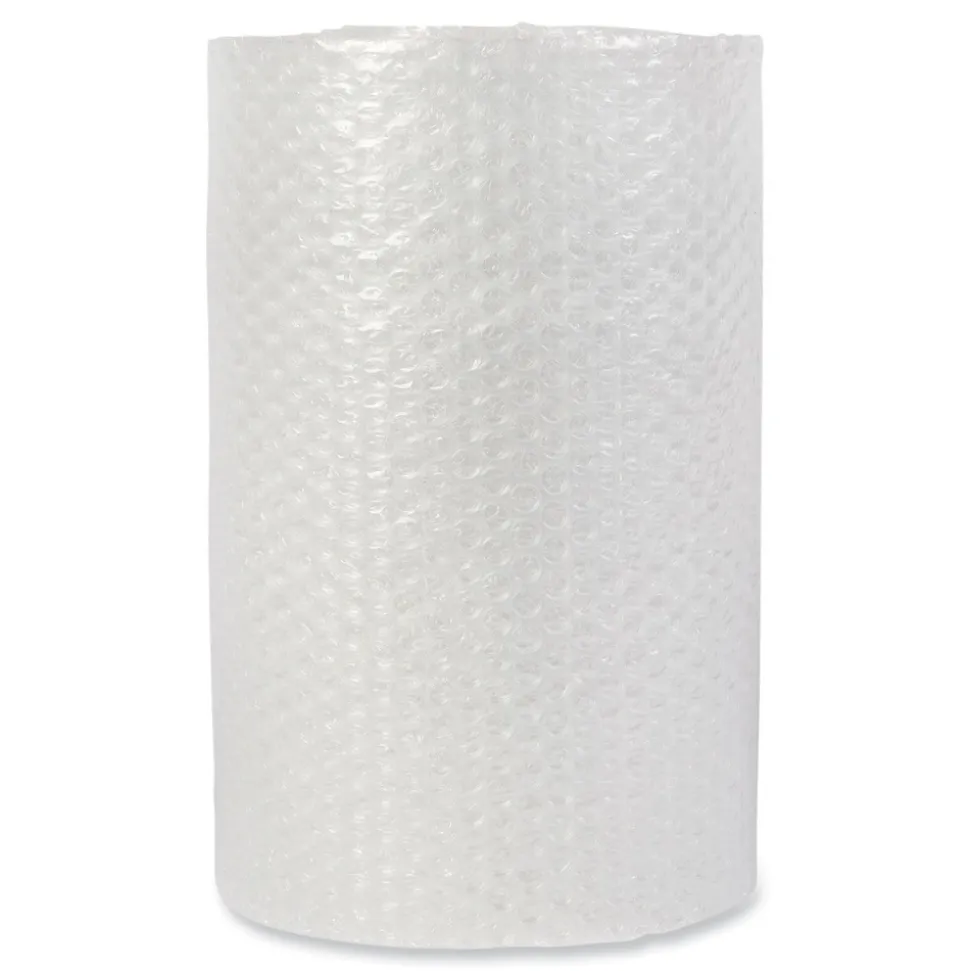 Universal 24 in. x 50 ft. 0.19 in. Thick Bubble Packaging Perforated Every 24 in. - Clear (8/Carton)