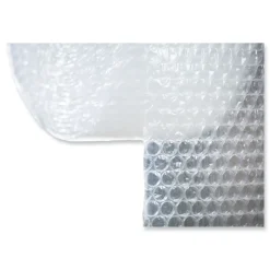 Universal 12 in. x 30 ft. 0.31 in. Thick Bubble Packaging Perforated Every 12 in. - Clear (12/Carton)