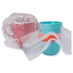 Universal 12 in. x 30 ft. 0.31 in. Thick Bubble Packaging Perforated Every 12 in. - Clear (12/Carton)