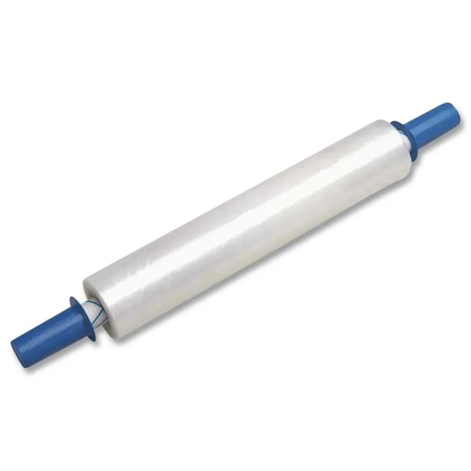 Universal 20 in. x 1000 ft. 20 mic 80-Gauge Stretch Film with Cushioned Handles (4/Carton)