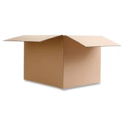 Universal Regular Slotted Container (RSC) 24 in. x 24 in. x 24 in. Cubed Fixed-Depth Corrugated Shipping Boxes - Brown Kraft (10/Bundle)