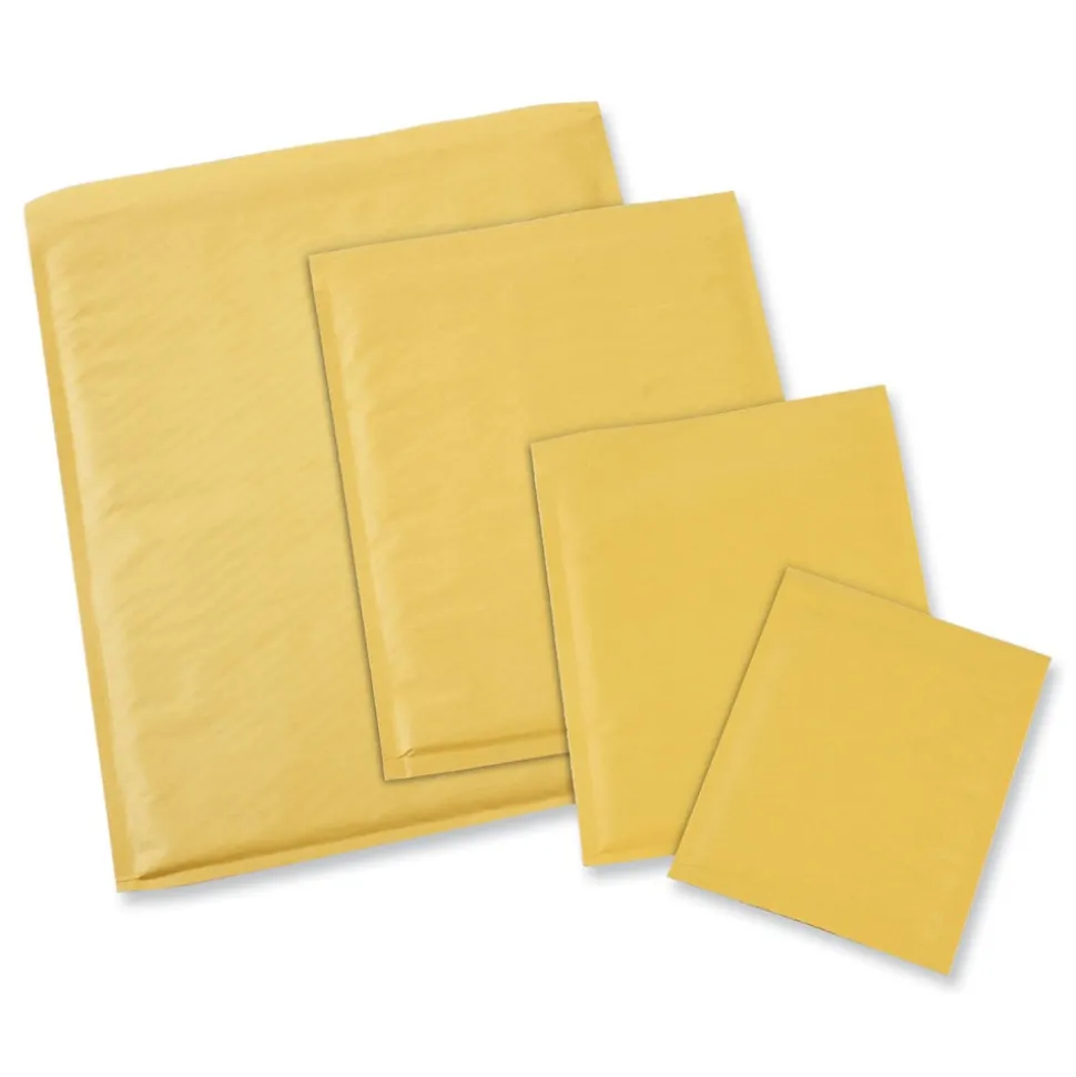 Universal 6 x 10 Peel Seal Strip Cushioned Mailer, Extension Flap, Self-Adhesive Closure (250/Carton)