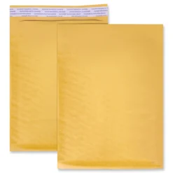 Universal 4087887 12.5 x 19 Peel Seal Strip Cushioned Mailer, Extension Flap, Self-Adhesive Closure (50/Carton)