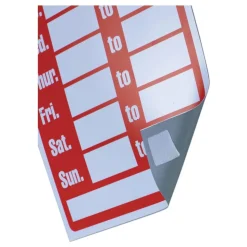 Velcro 0.88 in. x 0.88 in. Removable Adhesive Sticky-Back Fasteners - Clear (12/Pack)
