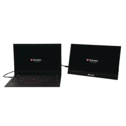 Verbatim 15.6 in. Widescreen 1920 Pixels x 1080 Pixels IPS Panel Portable Touchscreen Monitor